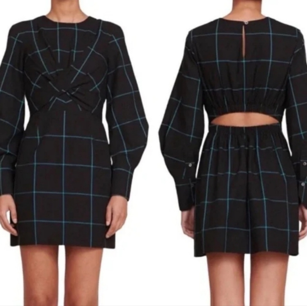 STAUD Crosshill Mini Dress
